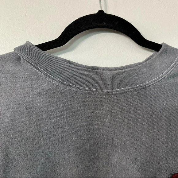 Champion Reverse Weave Women's Long Sleeve Crew Neck Cotton Sweatshirt Sz L GUC - Picture 9 of 10